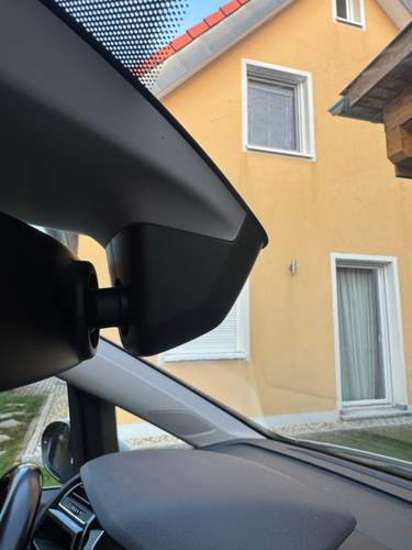 Spiegelabdeckung schwarz