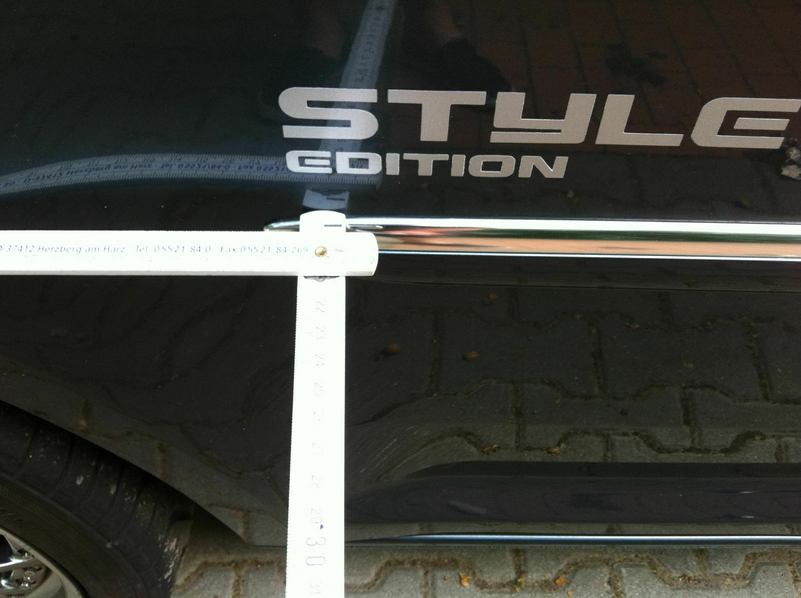 Touran Seitenleisten auf Caddy
