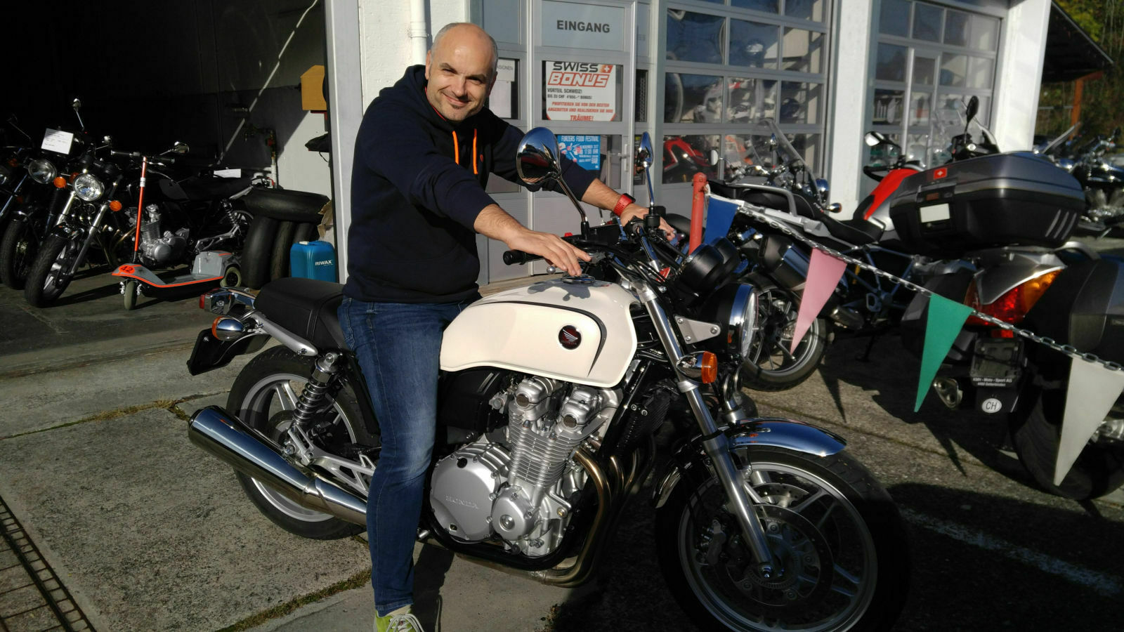 Tourentauglichkeit CB 1100 Ex?