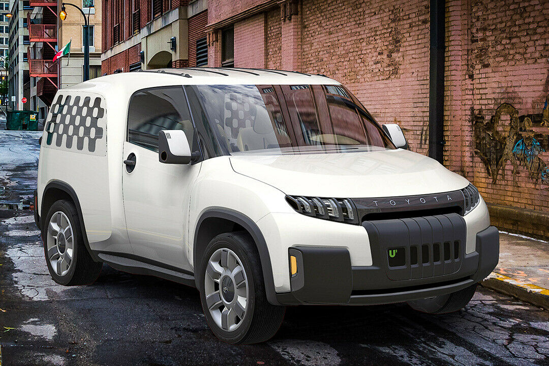 Für Stadtkuriere mit großen Paketen: Toyota zeigt mit dem U2 einen kleinen, praktischen Transporter