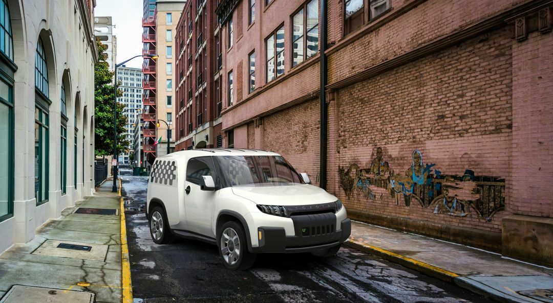 Für Stadtkuriere mit großen Paketen: Toyota zeigt mit dem U2 einen kleinen, praktischen Transporter