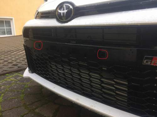 Ohne Kennzeichenhalter