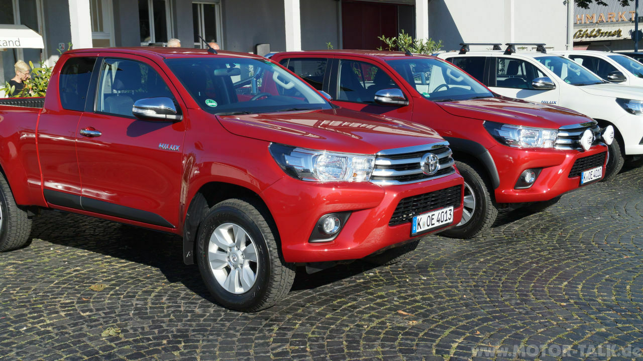 Toyota Hilux VIII 2.4 TD Test