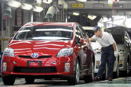 Toyota hat im ersten Halbjahr weniger Fahrzeuge ausgeliefert