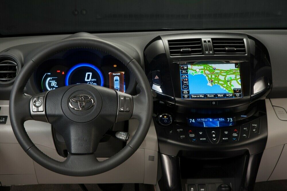 Toyota RAV4 EV Cockpit