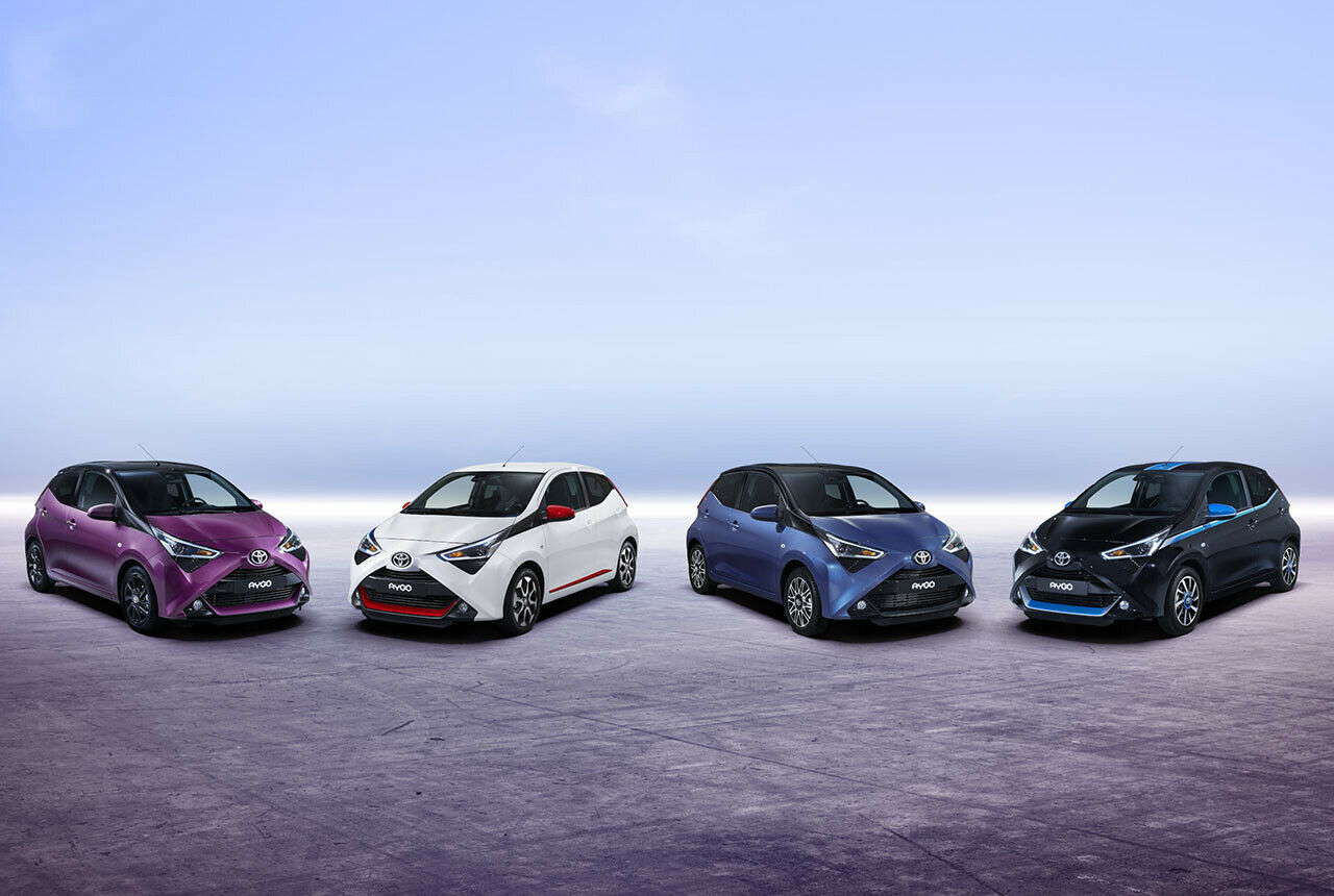 Toyota zeigt den überarbeiteten Aygo auf dem Genfer Salon Anfang März