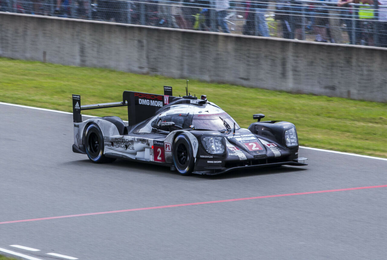 Zieleinlauf LeMans