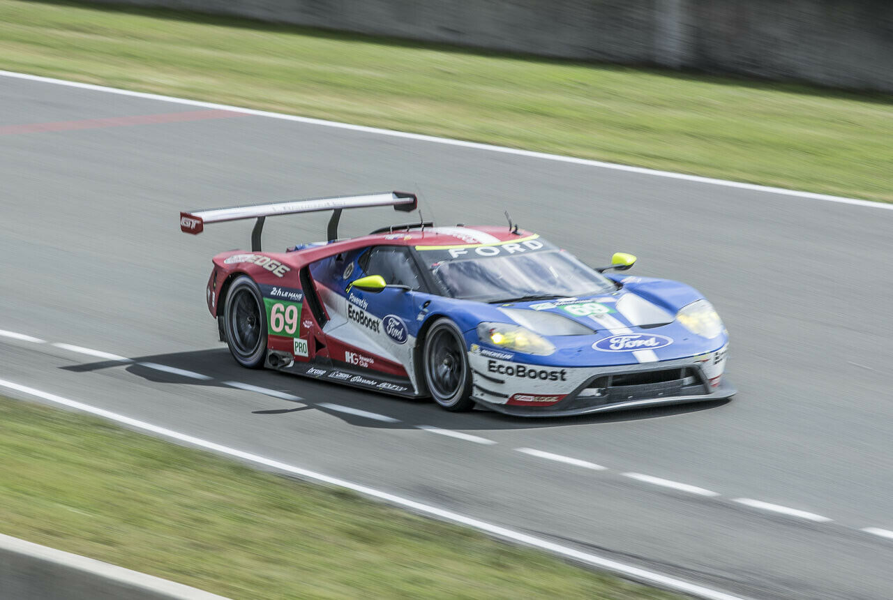 Ford liegt mit dem GT mit der #69 nach ca. 2 Rennstunden auf GESAMT-Position 25