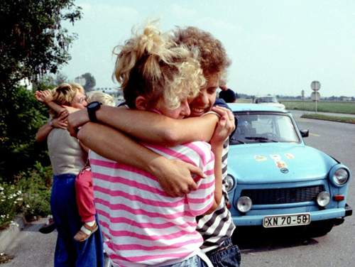 Nach der Öffnung der ungarischen Grenze kamen DDR-Bürger über Österreich nach Westdeutschland