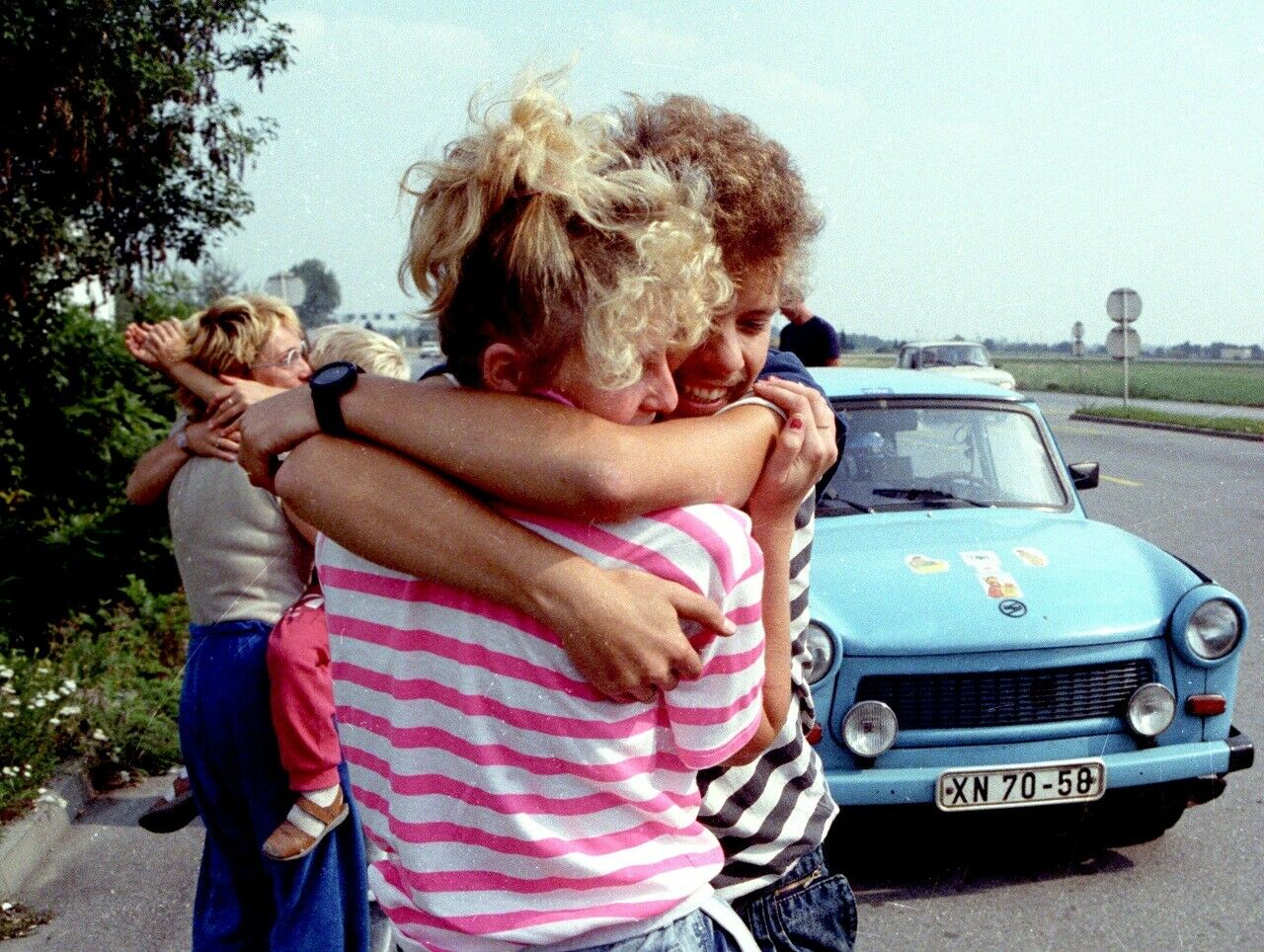 Nach der Öffnung der ungarischen Grenze kamen DDR-Bürger über Österreich nach Westdeutschland
