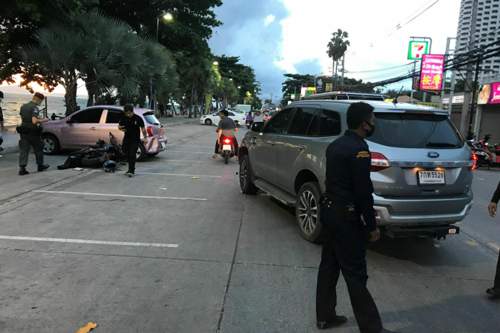 Unfall Motorrad