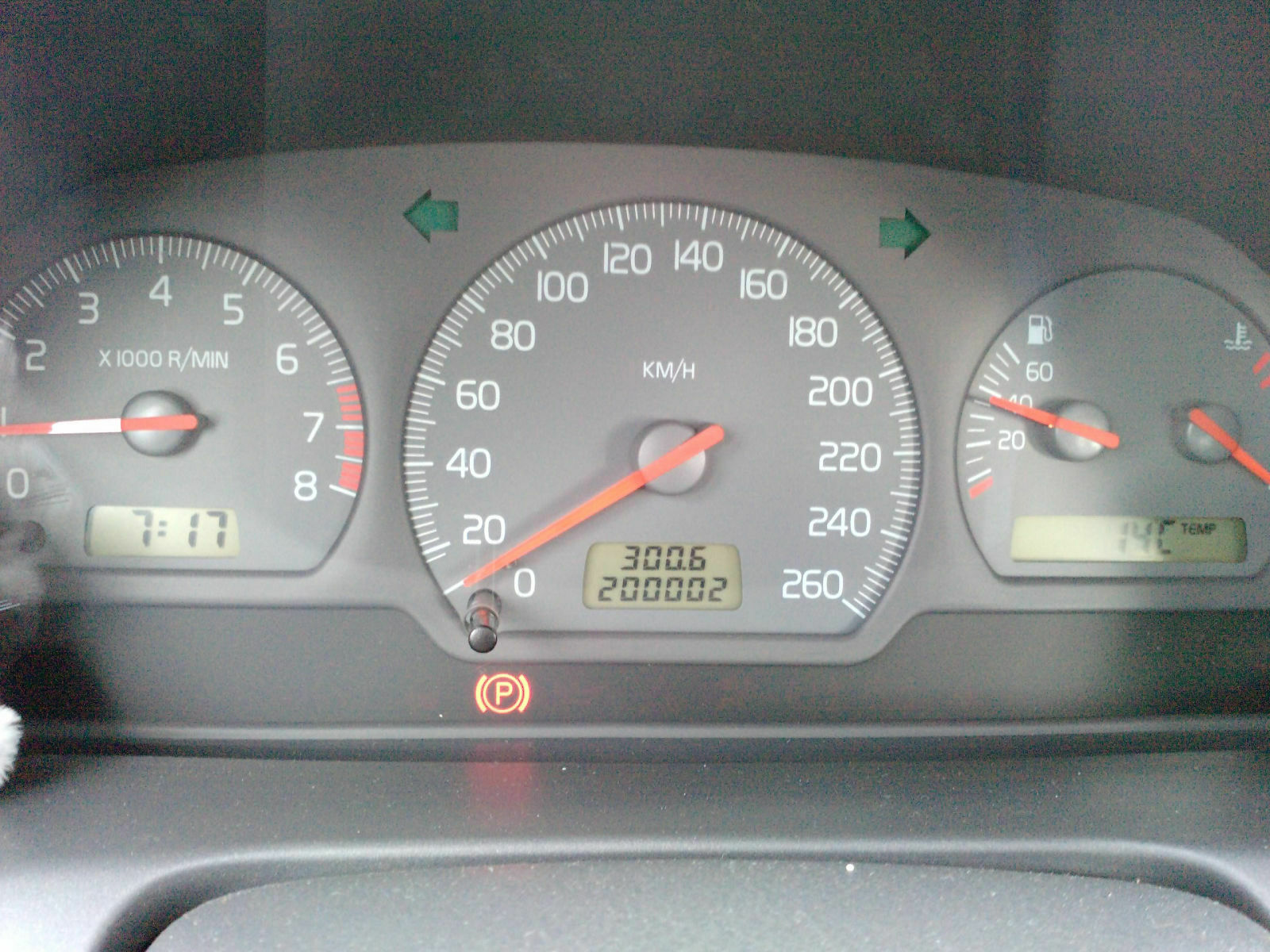 Tragt Euren KM-Stand ein. "S40/V40 (bis 2003)"