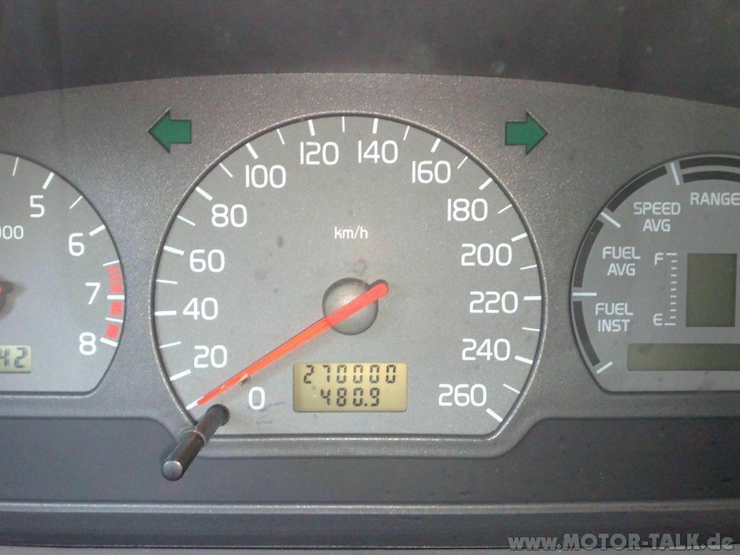 Tragt Euren KM-Stand ein. "S40/V40 (bis 2003)"