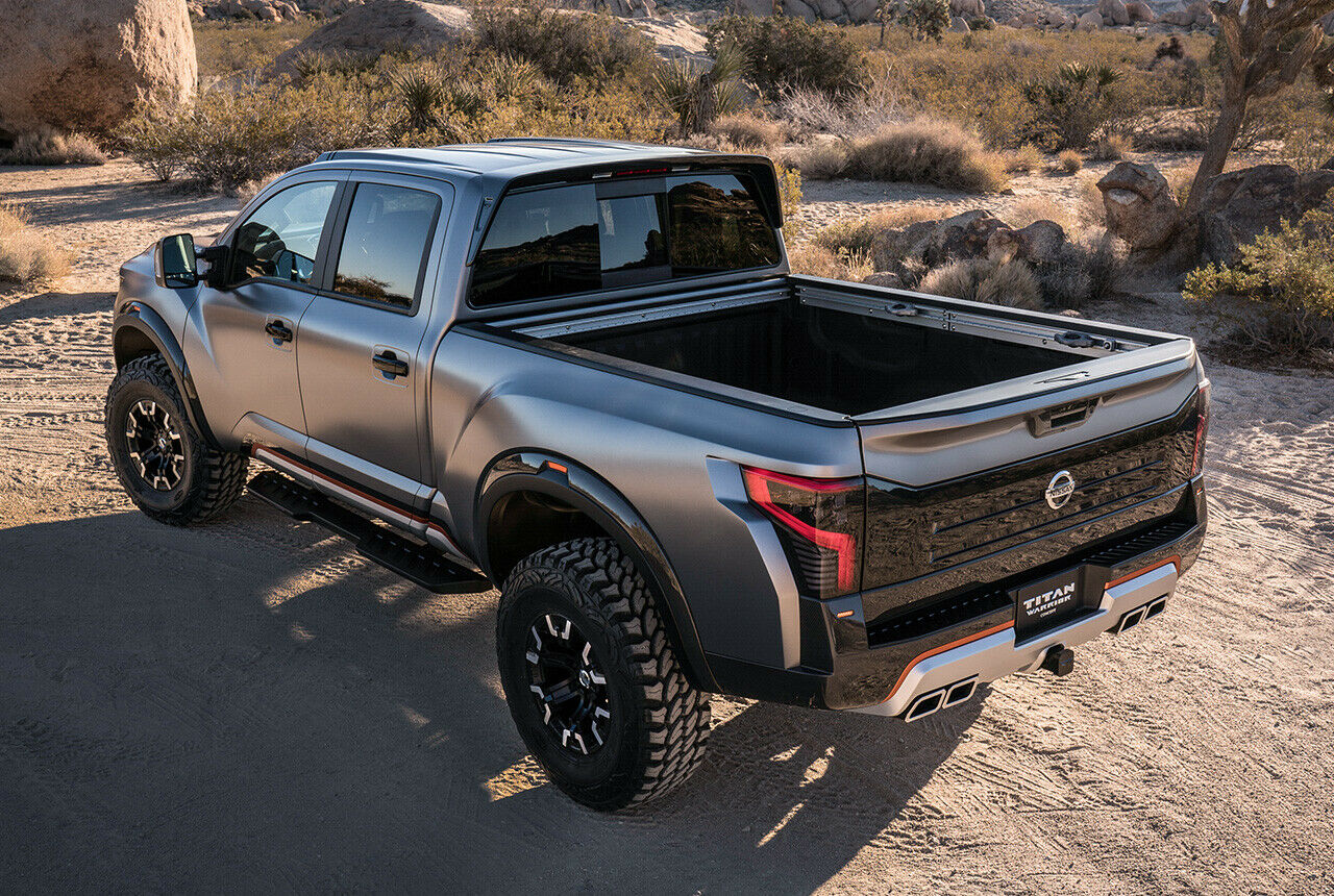 Nissan Titan Warrior Concept: Zu einem richtigen Pick-up gehört eine richtige Ladefläche