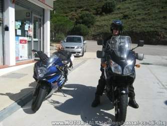 Aus gluecklicheren Tagen: GSX-R nebst DL