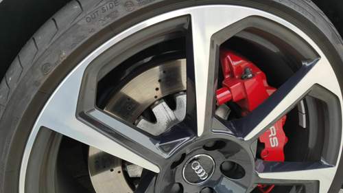 Alte Bremsscheibe TTRS