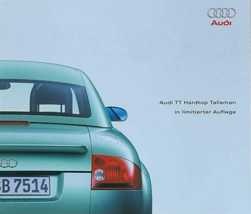 Prospekt von 2002 der Audi AG