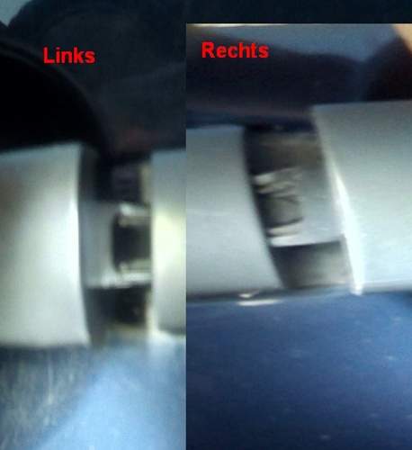 Türgriffe / Dongle hinten L+R