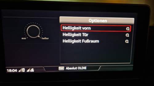 Menüpunkte