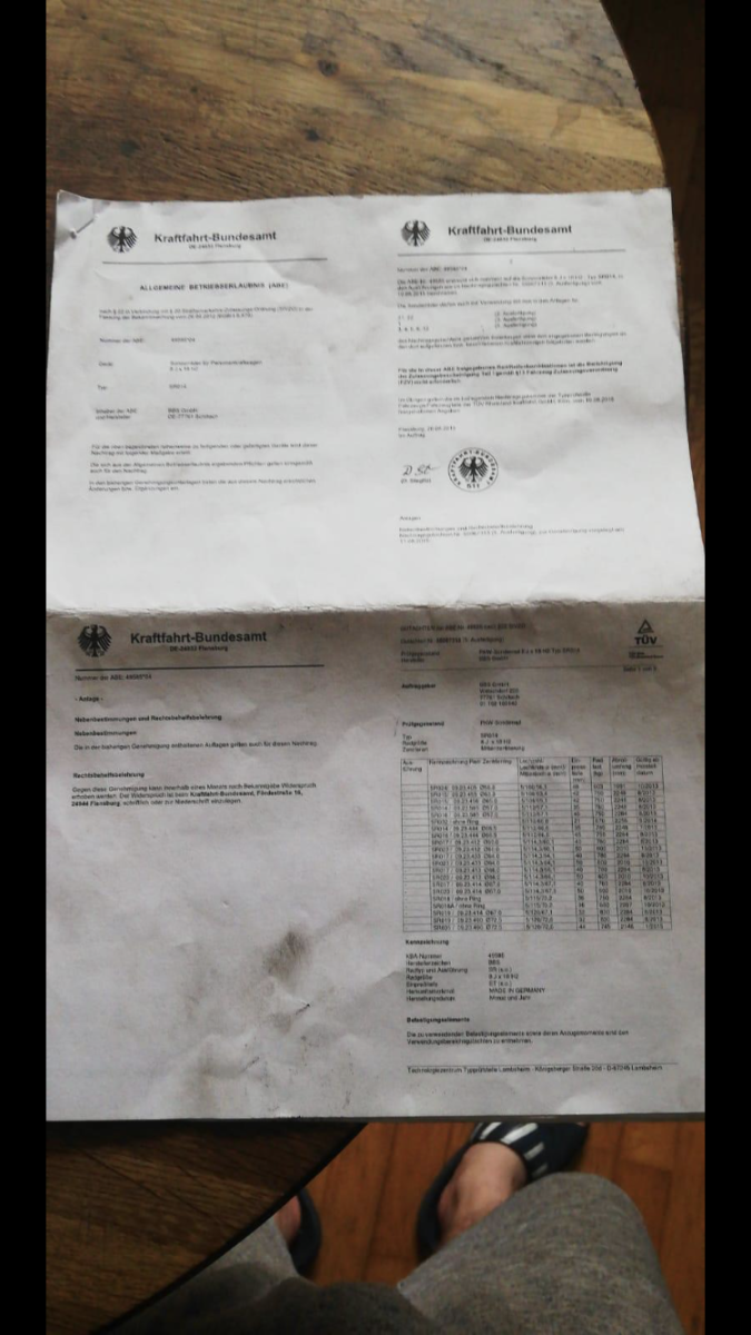 TÜV Probleme