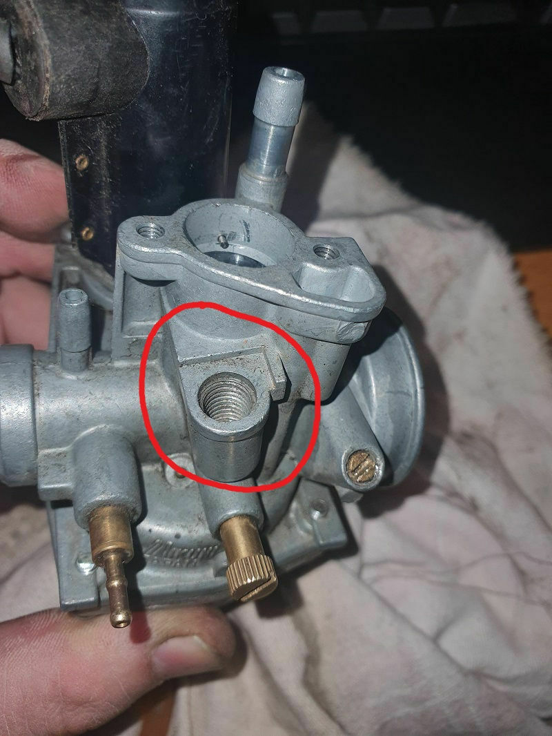 Turbho CR 50 Vergaser Schrauben Rätsel