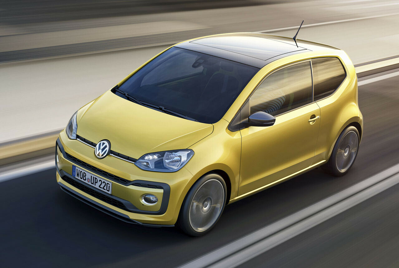 VW Up: Volkswagen zeigt das Facelift auf dem Genfer Salon 2016. Wer findet alle Unterschiede?