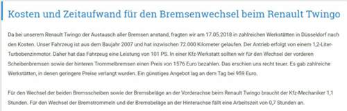 Bremswechsel-twingo