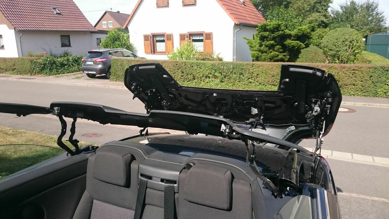 Twintop Dach öffnet nicht richtig