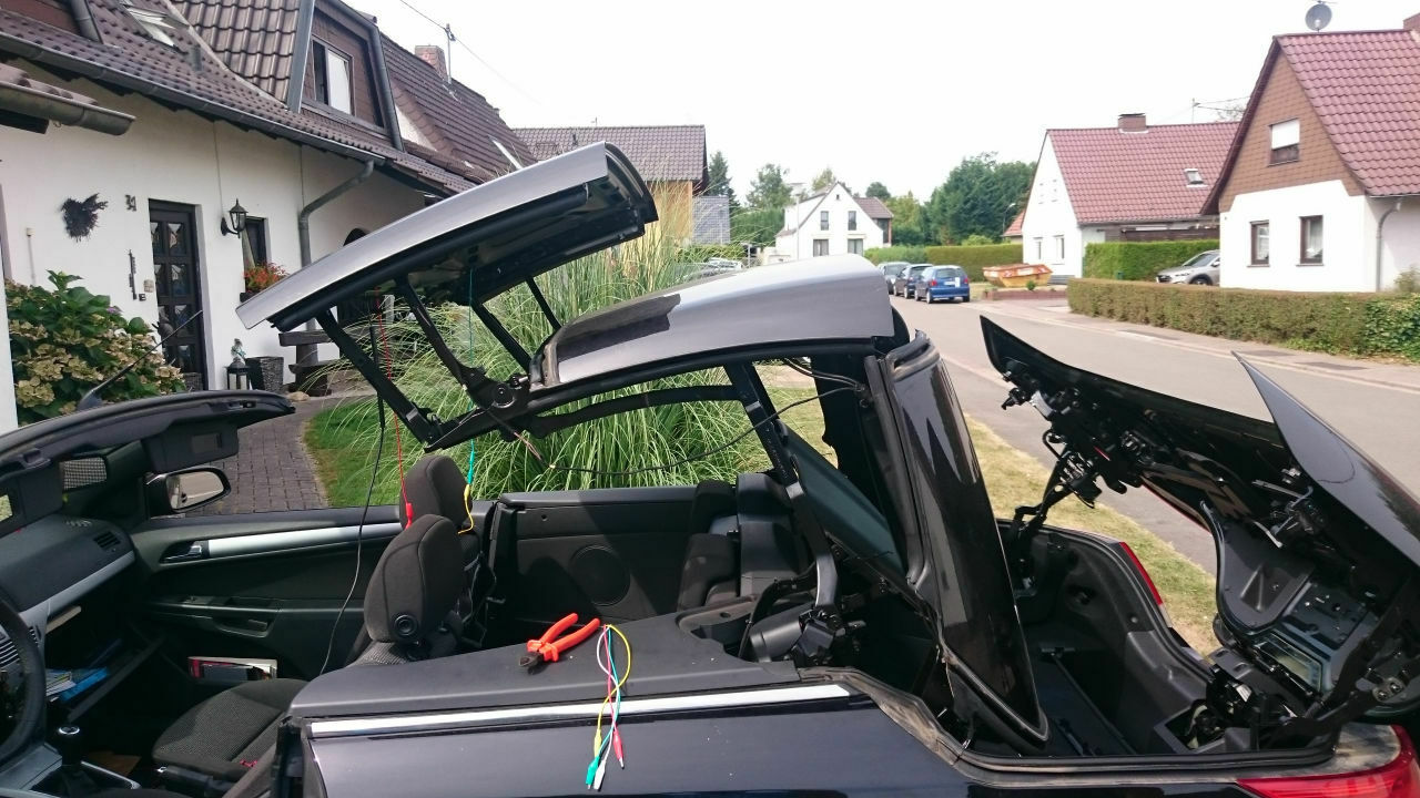 Twintop Dach öffnet nicht richtig