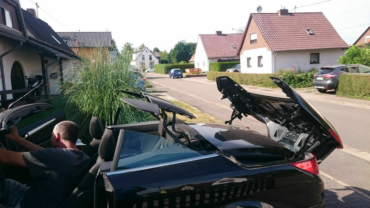 Twintop Dach öffnet nicht richtig