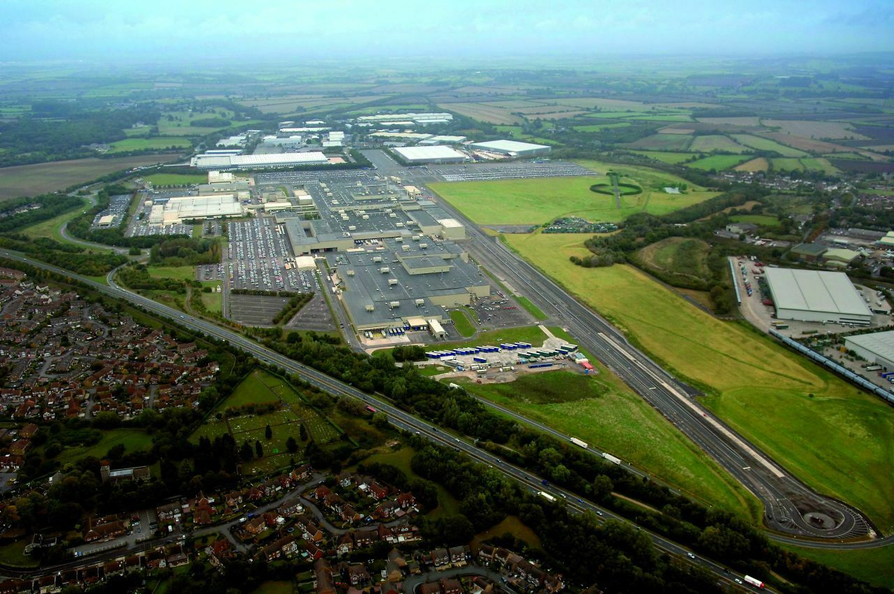 Honda of the UK in Swindon: 3.000 Menschen arbeiten hier, die Kapazität liegt bei etwa 250.000 Fahrzeugen pro Jahr