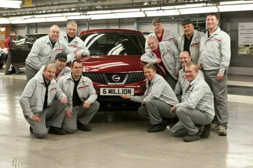 Das größte Werk in Großbritannien: Nissan Motor Manufacturing in Sunderland. Das Werk gilt als einer der produktivsten Standorte in Europa überhaupt, betrachtet man produzierte Autos pro Mitarbeiter