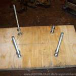 Holzbrett für Vergaseraufnahme 001