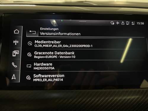 E-Tron GT 09/2023 Softwarestände 2