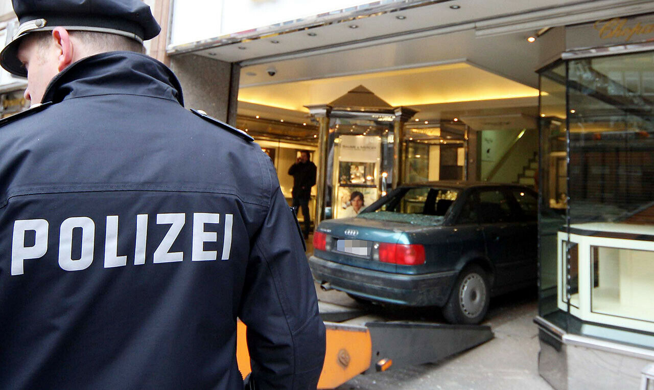 Die Einkaufsstraßen Kudamm und Tauentzienstraße waren immer wieder Schauplatz für spektakuläre Überfälle