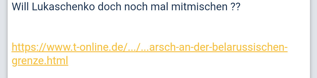 Ukraine / Russland —>> was ist da los?