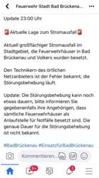 Statement örtliche Feuerwehr