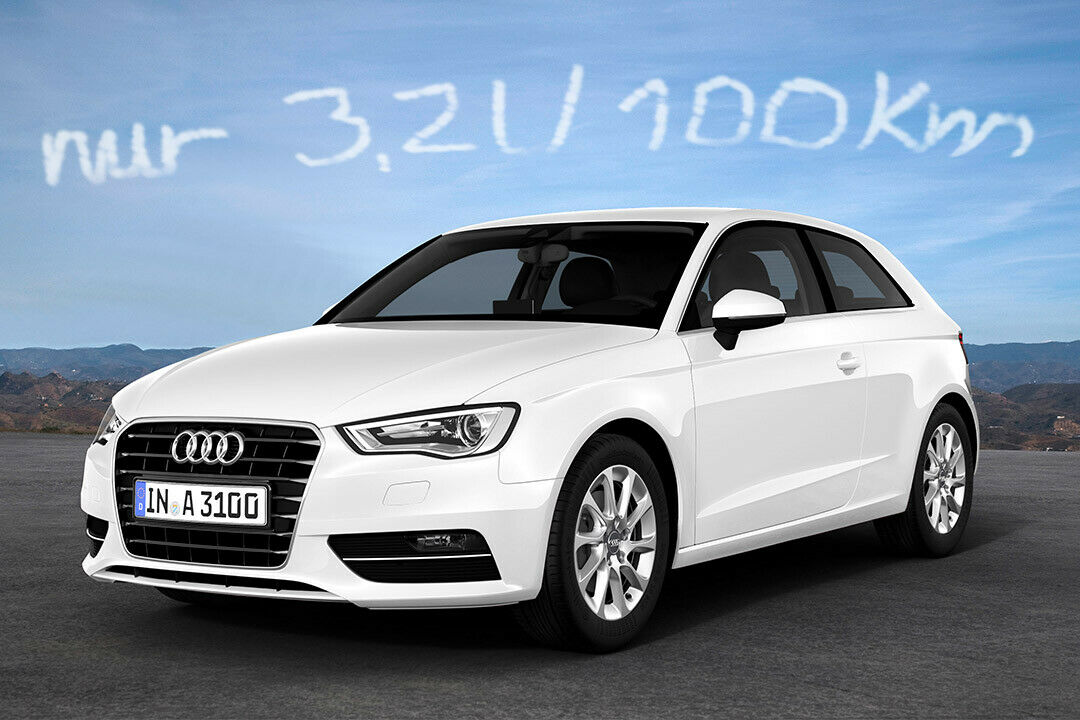 Premiere auf der IAA: Der neue Audi A3 1.6 TDI ultra verbraucht nur 3,2 Liter Diesel