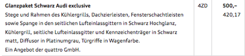 Schwarz-paket