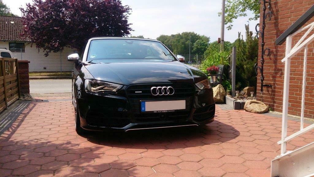 Umbau Kühlergrill - Optik Schwarz