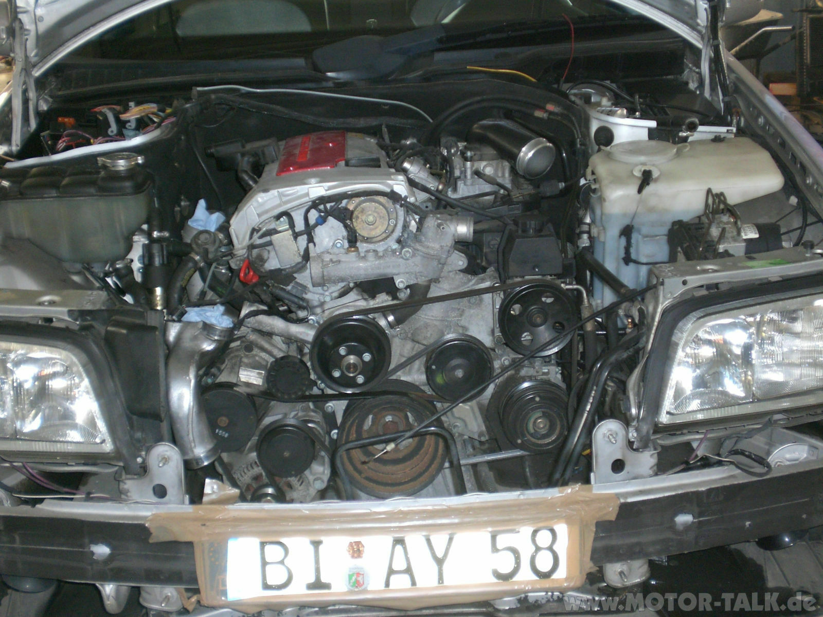 Umbau von C180 sport auf C230 Komprosser