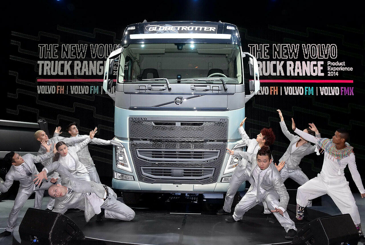 Volvo-Modellpräsentation in Südkorea