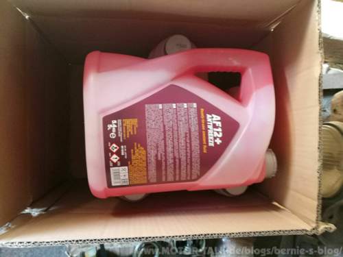 5 Liter G12+ neu und rosa