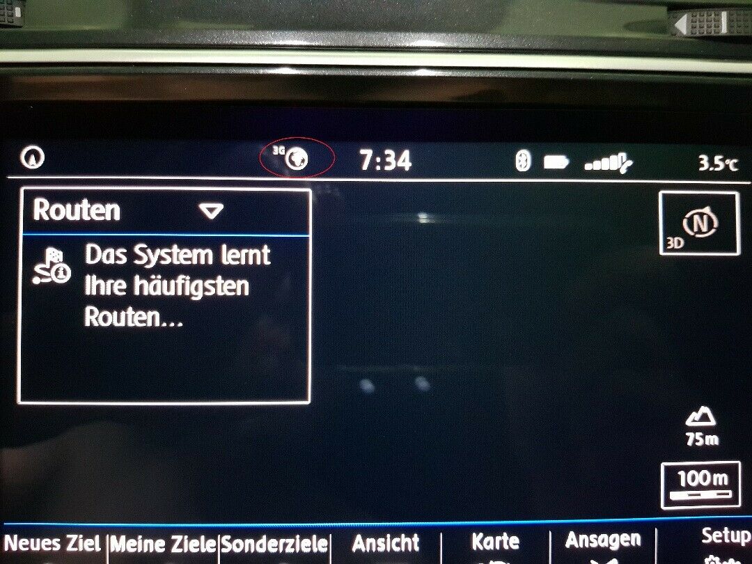 Unbekanntes Symbol in Statusleiste