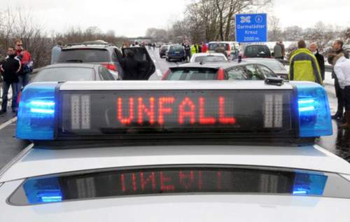 Wann muss man die Polizei zu einem Unfall rufen?