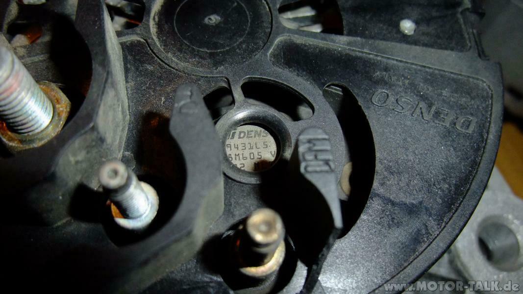 Und die nächste Lichtmaschine... Frage zum Keilrippenriemen