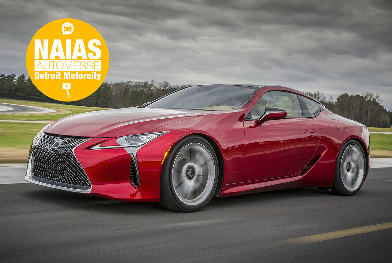 Lexus zeigt den LC 500 in Detroit