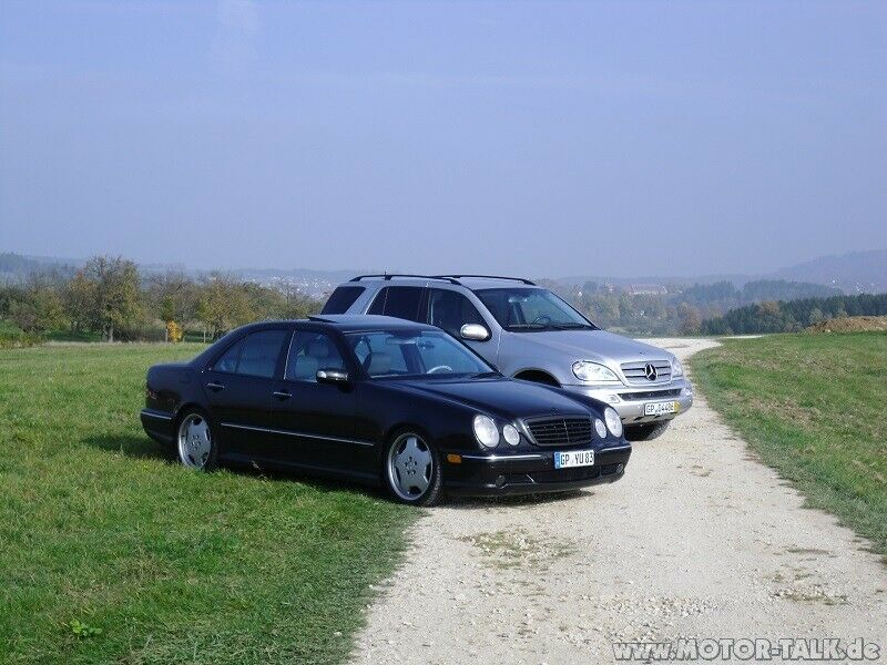 Und wieder mit W210 (der 8.) unterwegs...