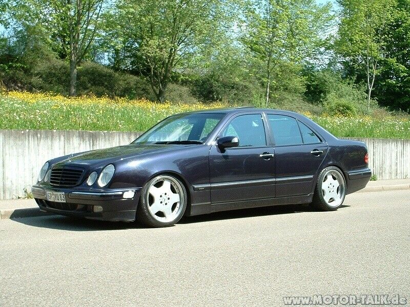Und wieder mit W210 (der 8.) unterwegs...