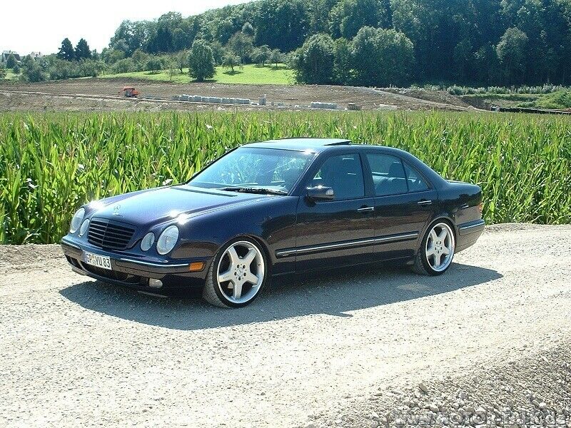 Und wieder mit W210 (der 8.) unterwegs...
